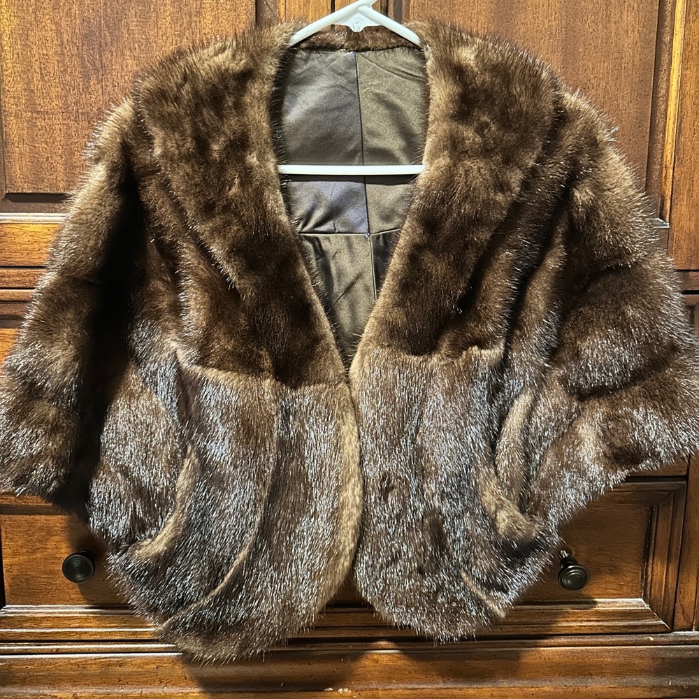 Mink Shrug